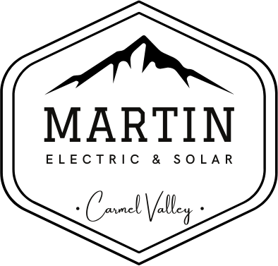 martin electric and solar logo