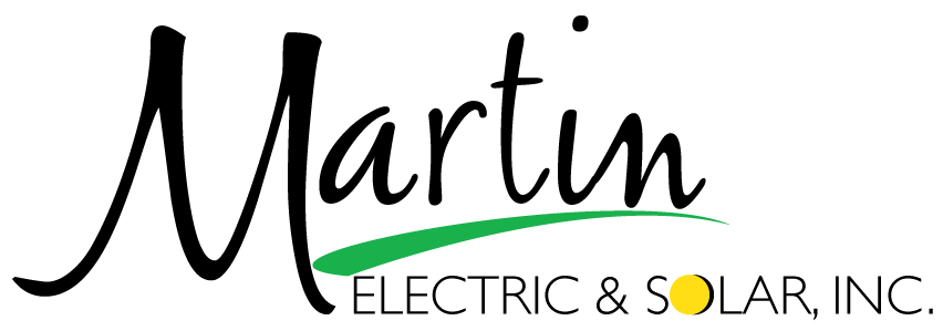 martin electric and solar logo